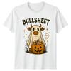 Bullsheet Funny Halloween T-Shirt Cow Pun Trick Or Treat Gift For Him And Her
