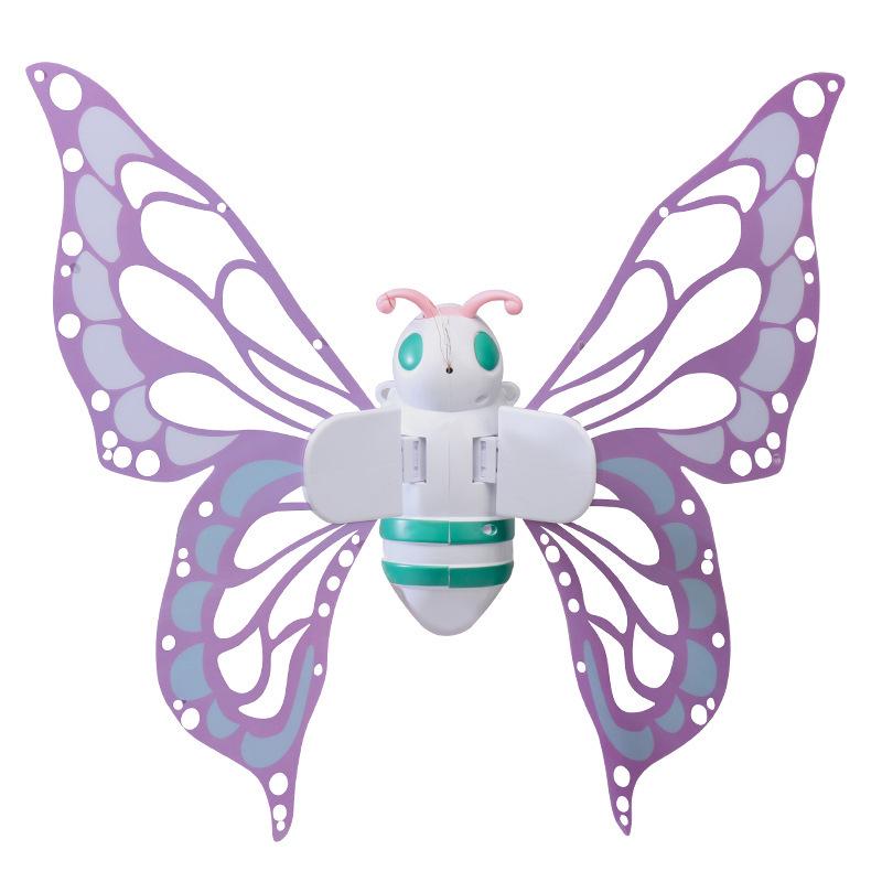 Children's Glowing Electric Butterfly Wings Backpack - Moving Angel Feather Wings Toy