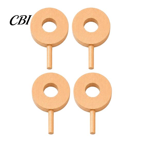 DIY Craft Stick Unfinished Wood Popsicle, Summer Ice Cream Shaped Wooden Popsicles Paint for Projects Home Decoration Supplies