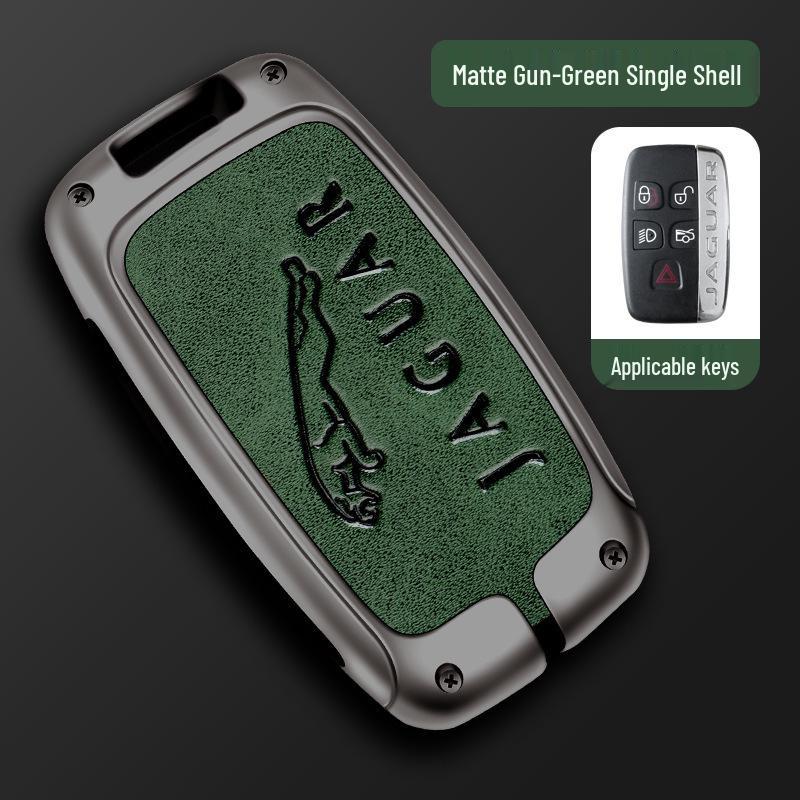Metal Key Cover for 2024 Jaguar F-PACE, XFL, XEL, XJ/XE Remote
