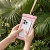 Waterproof Cell Phone Pouch Underwater Bag Case Lanyard Cell Phone Dry Water Proof Beach Swimming Kayaking