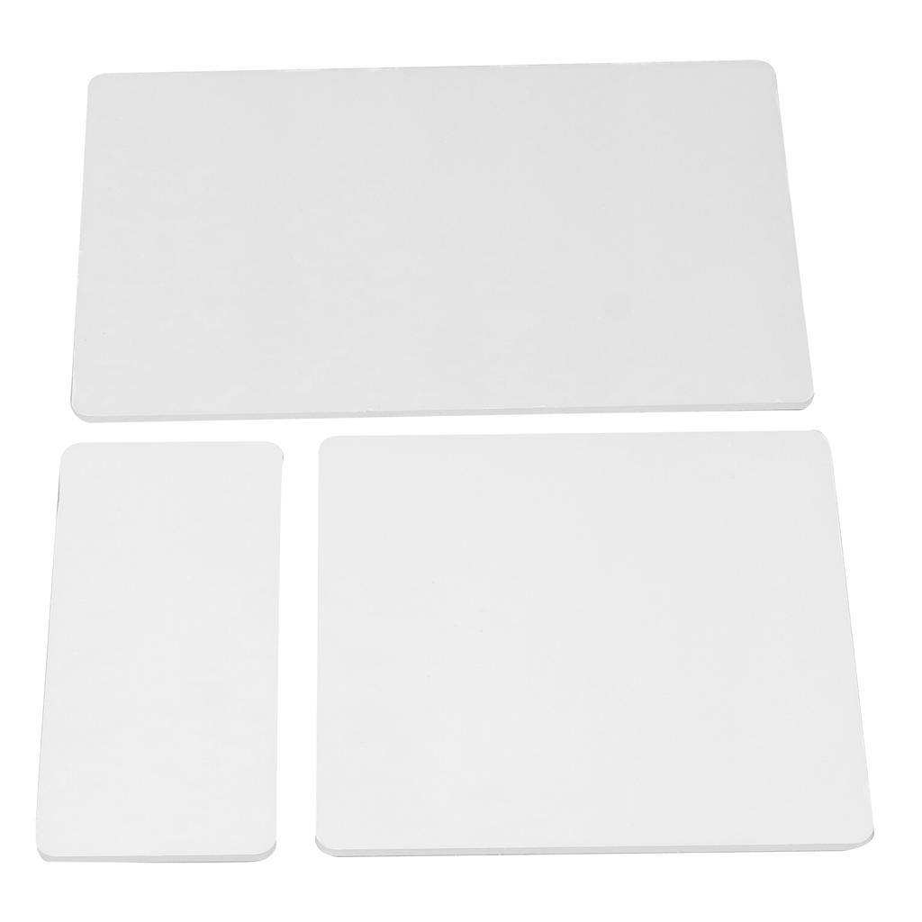 3Pcs Die Cutting Pad 22x15cm 15x15cm 15x6.5cm Plastic Standard Die Cutting Machine Plate
