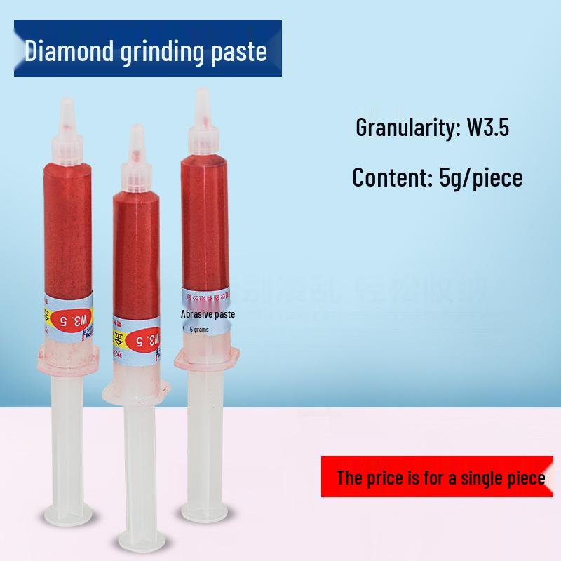 Water-Soluble Diamond Metallographic Lapping Paste W0.5-7um - Polishing Machine Consumable