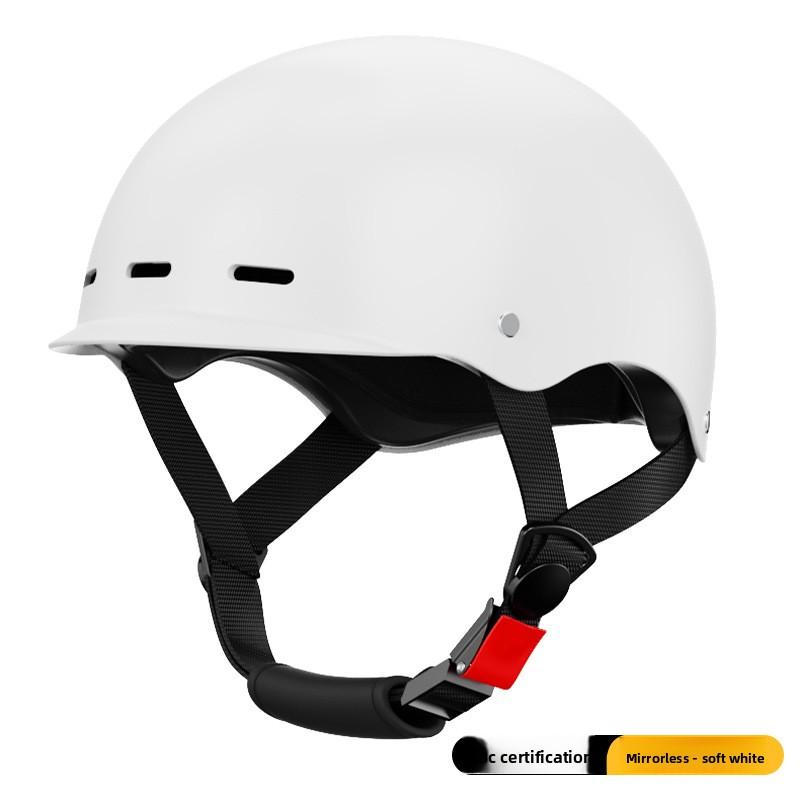 Electric Car Helmet Men and Women Cute Half Helmet