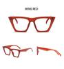 Fashion Square Hyperopia Prescription Glasses Ladies Luxury Cat Eye Anti Blue Light Computer Reading Glasses Women Vision +2 +3