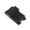Radio Belt Clip Holder Radio Carry Holster Plastic Compact Secure Black Anti Slip For Law Enforcement Duty Belt