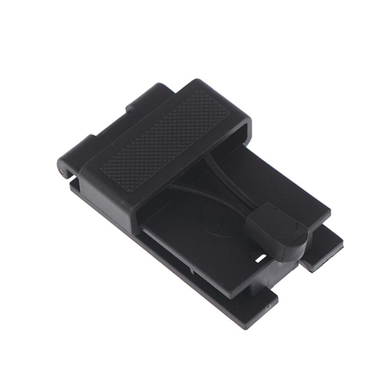 Radio Belt Clip Holder Radio Carry Holster Plastic Compact Secure Black Anti Slip For Law Enforcement Duty Belt