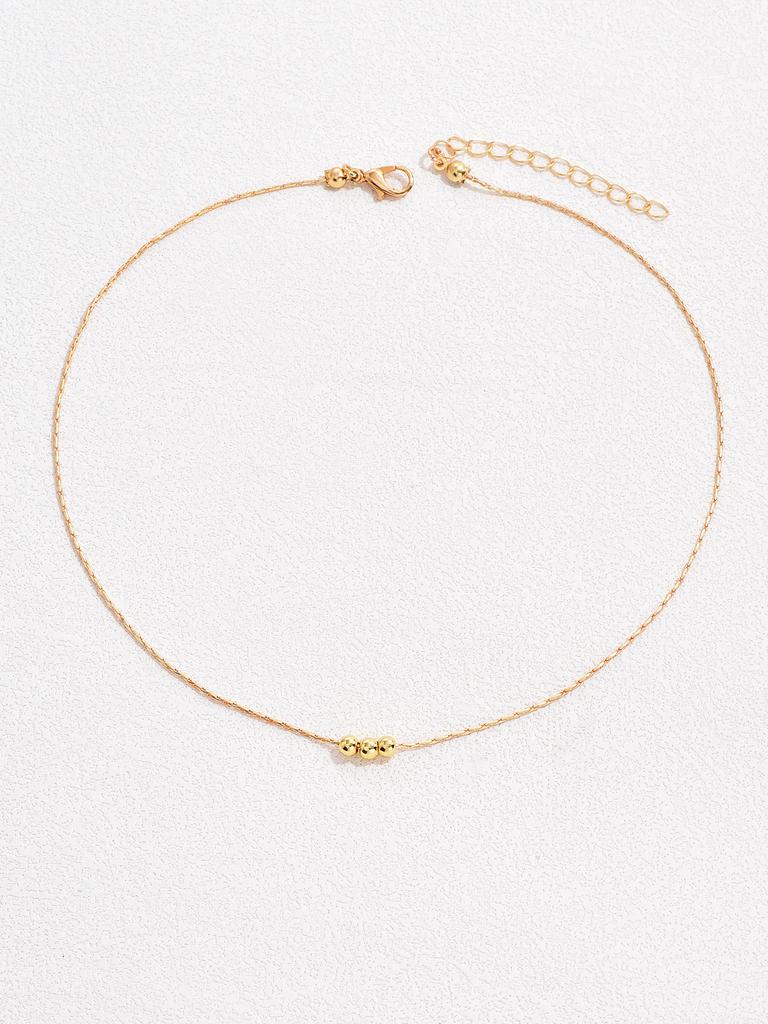 Stainless Steel Necklaces New Trend Gold Color Silver Color Metal Charms Pendants Chains Fashion Necklace For Women