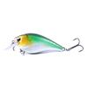 6Pcs/Set Portable 7cm/2.76in Fishing Lures High-Strength Sharp Square Bill Crankbait 6# Treble Hook Artificial Wobbler