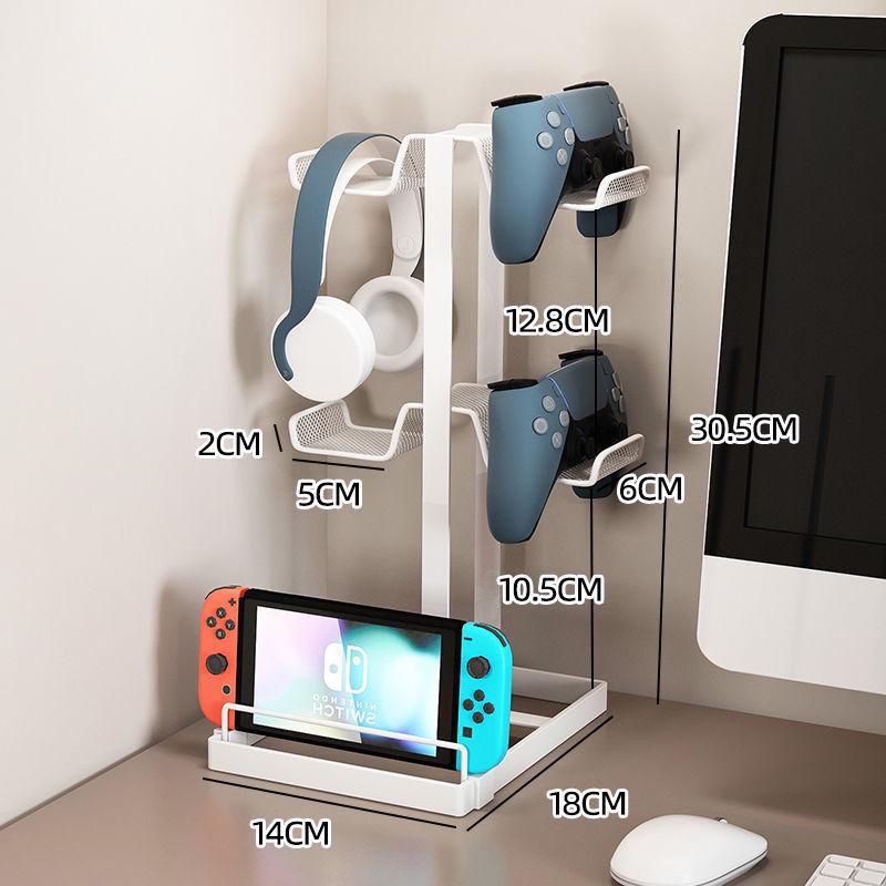 

Подставка-органайзер для игрового контроллера и наушников Countertop Organizer Bracket белый