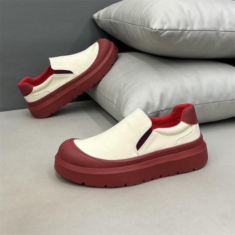 Spring new cloth comfortable soft sole breathable slip-on shoes athleisure shoes XS