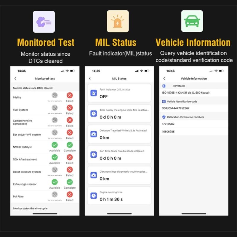 Multifunctional V020 OBD Car Diagnostic Scanner Tester Tool Suitable for Engine Fault Code Reading Quick Error Detection