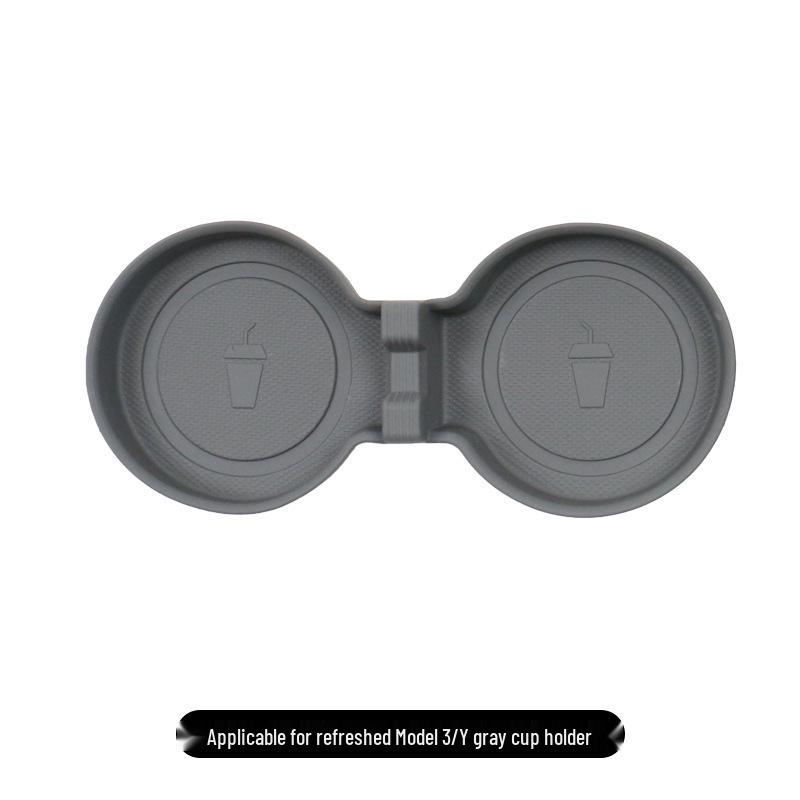 Rutschfeste Silikon-Becherhalter-Matte für das Interieur des Tesla Model 3/Y