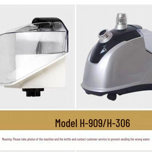 Handheld Garment Steamer Kit: Includes Steamer, Kettle, Clothes Hanger, Air Duct, Water Tank Rod, Cap, Nozzle, and Accessories