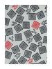 Tenugui Hand Made In Japan Shading Pattern Niwa-zome (Japanese Towel) - Chū-sen Dyeing, 100% Cotton, - Three-measure