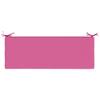 2 piece Bench Cushions SOEST 2 pcs. 100percent  Polyester Pink
