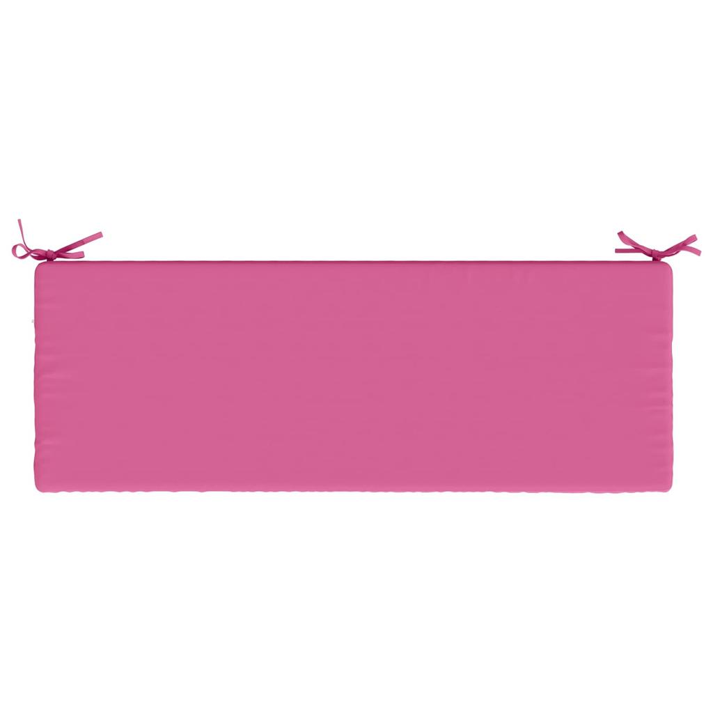 2 piece Bench Cushions SOEST 2 pcs. 100percent  Polyester Pink