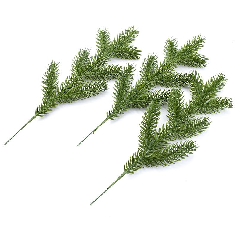 10/20pc Artificial Plants Hotsale Pine Needle Christmas Tree Home Outdoor Garden Decor AccessoriesWedding DIYGift Candy Bouquet