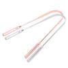 Oral Care Metal Tongue Scraper Bad Breath Treatment Oral Hygiene Maintaining Tongue Cleaner