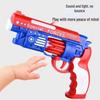Children's Electric Toy Revolver with Lights and Sound Effects