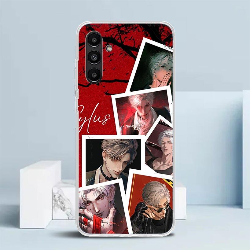 Love And Deepspace Sylus Cover for Samsung Galaxy A17 A37 A57 A16 A26 A36 A56 A15 A14 A55 Phone Case A13 A53 A25 A35 A24 A34 A23