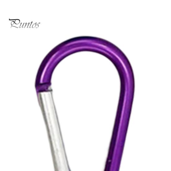Mountaineering Buckle 10Pcs Backpack Strong Load-bearing Gourd-shaped Aluminum Climbing Carabiner Alloy Fast Hanging Key Outdoor Accessories