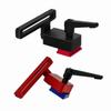 Aluminium Alloy Construction Miter Track Stop Lock Mechanism 30 Type Design Miter Track Jig Stop Block Standard T-track