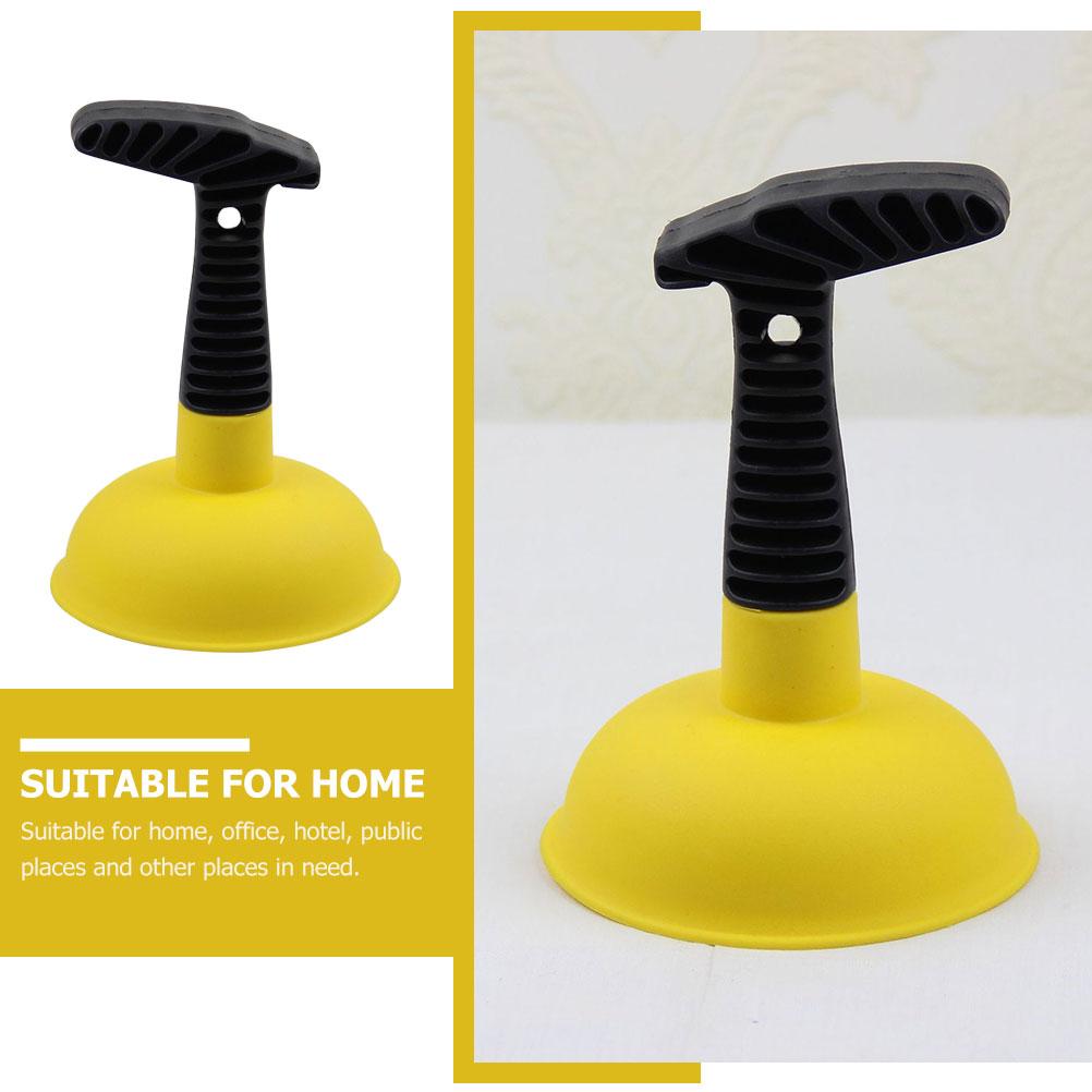 Premium TPR Sink Plunger Kitchen Drainage Plunger Sewer Pipe Cleaner Sewer Bathroom Hair Removal Plunger Strong