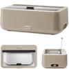 UNIQ elektrisk vattenbadsvärmare 607 x 402 mm 700 W beige