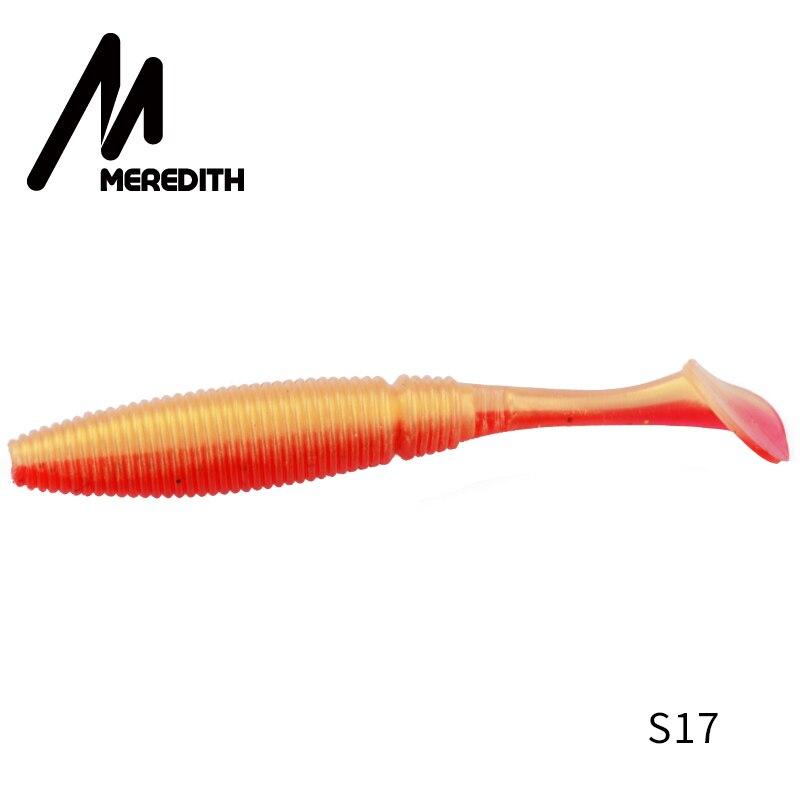

MEREDITH 3.15 Absolut Minnow Fishing Baits 3.7g 80mm 10pcs Padle Tail Lure Воблер Риболовні приманки Штучний рибальський м який хробак 80mm 10pcs