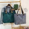 1 Pcs Women Corduroy Shoulder Bag Canvas Crossbody Bags Handbag Tote Messenger Bags For Girls Wholesale