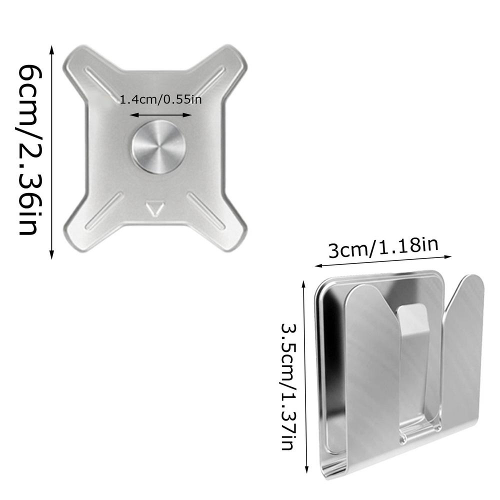 Phone Mount For Wall Automobile Cell Phone Stainless Steel Small Holder Wall Automobile Cell Phone Snap Type Holder Wall For car