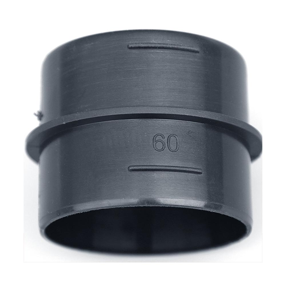 221000010005 Duct Joiner Connector 60mm Black Connector Duct