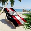 AFC Ajax Print Beach Towel, Large Soft Quick Dry Towel for Beach Camping Swimming
