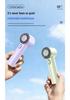 Portable Handheld Fan with 5 Speeds & Long-lasting Battery, Ideal for Home & Outdoor Use with Semiconductor Cooling
