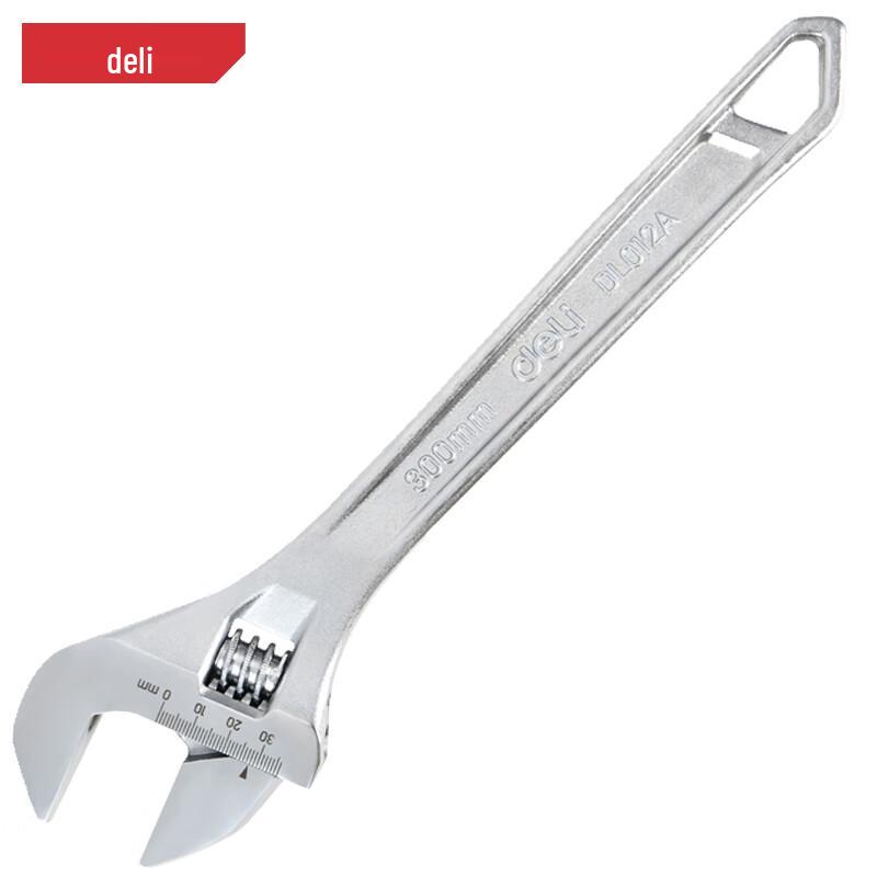 Deli Smooth Handle Adjustable Wrench