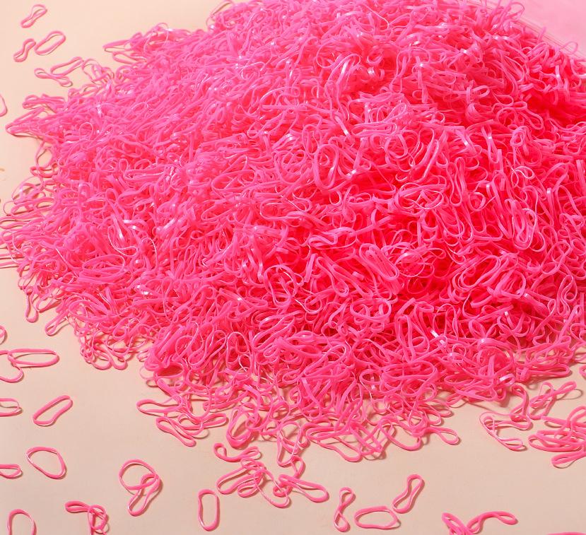 Women'S Hair Tie Disposable Rubber Band Color High Elastic Hair Band Set Does Not Hurt Hair Headrope Hair Accessories 2552