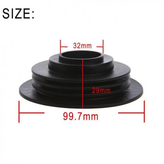 2Pcs Rubber Headlight Dust Cover Cap For Car LED HID Xenon Halogen Bulbs
