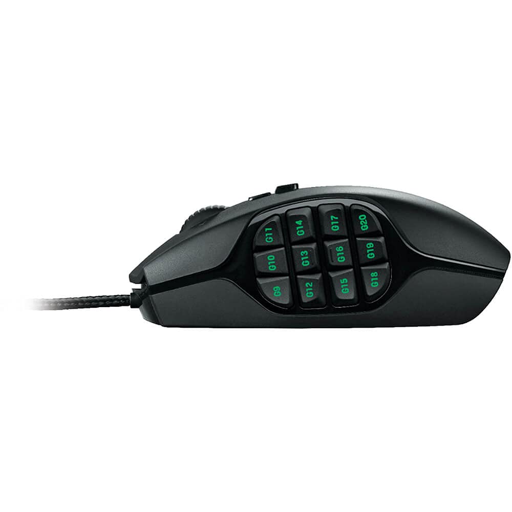 Logitech LOGICOOL MMO Gaming Mouse G600 Black (Imported)