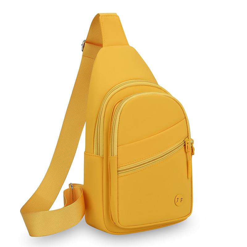 

Large Capacity Women s Shoulder Bag Oxford Crossbody Purse Lightweight Travel Pack for Outdoor Hiking Casual Daily жовтий