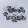 5pcs 11mm 14mm 15mm 15color For Alfa Romeo Stickers Mito 159 147 156 Giulietta Giulia F1 Stelvio Volante GT Car Key Emblem