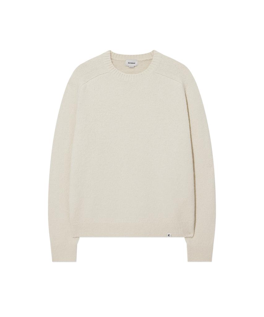 COVERNAT Hairy Raglan Knit Ivory