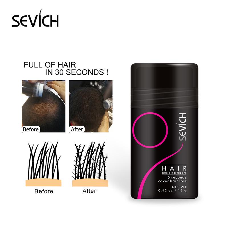 Unisex Hair Fiber Powder for Thinning Hair and Scalp Coverage