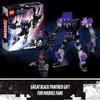 LEGO Marvel Black Panther Mek-rustning 76204 Byggsats, Samlarobjekt Mek/Superhjälte Minifigur för Barn Från 7 År (124 stycken)