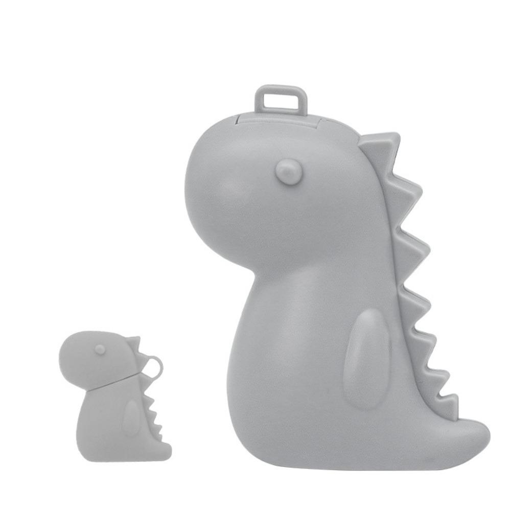 

with Mini Toothpaste Storage Box Toothbrush Head Protective Cover For Toothbrush сірий