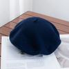 Berretto Donna Britannico Vintage Autunno e Inverno Lana Pittore Cappello Signora Cappello Bocciolo Versatile Tendenza ins