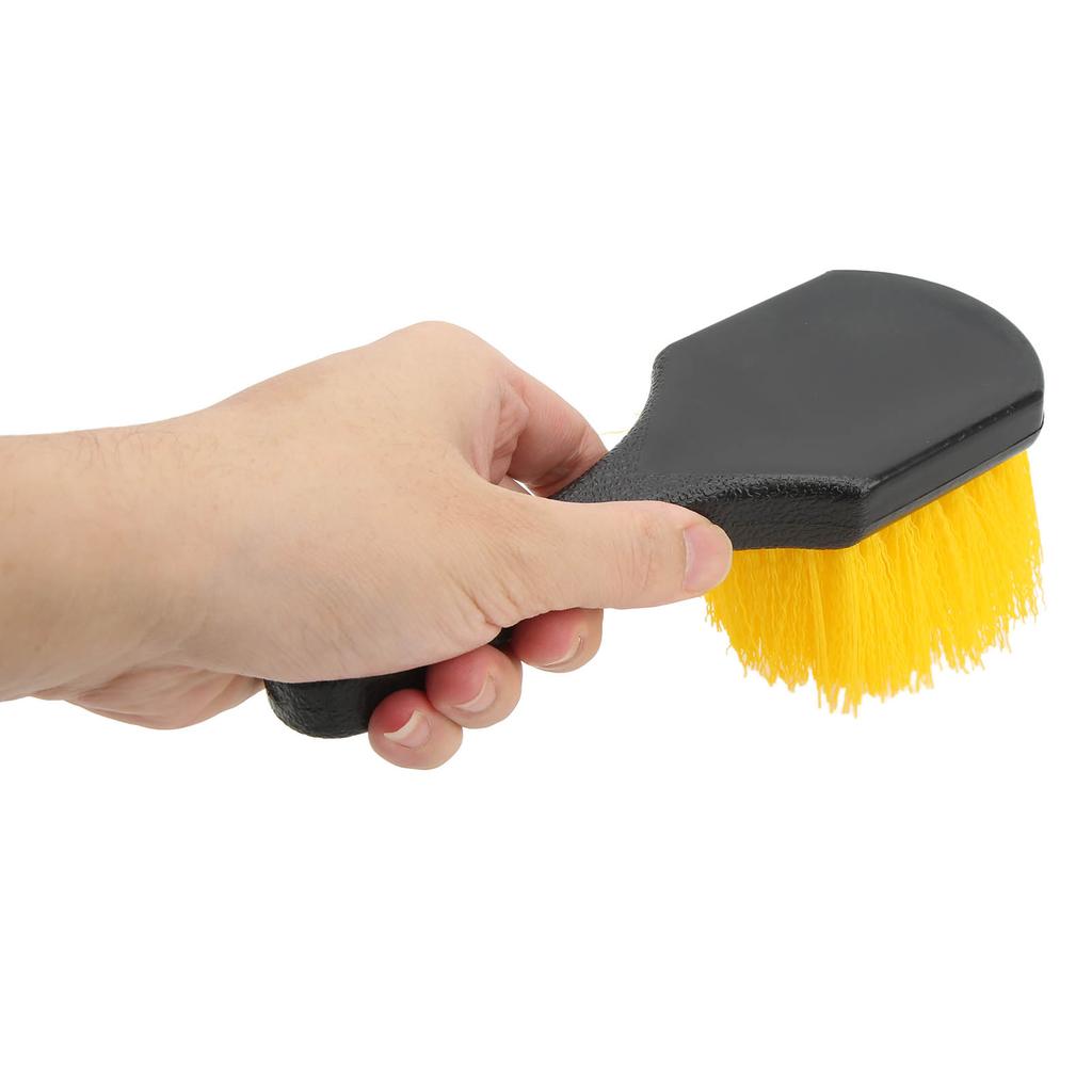 Car Wheel Tire Cleaning Brush Ergonomic Interior Exterior for Truck Trailer Motorhome RVs