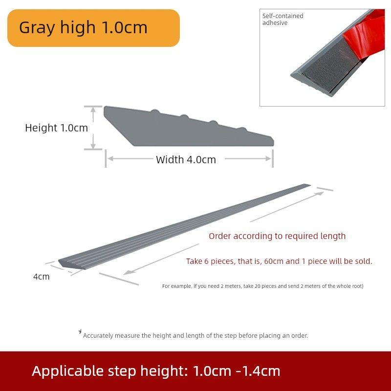 Applicable Cloud Whale Ecovacs Sweeping Robot Rubber Threshold Bar Cutting Step Climbing Mat Track Slope Stickers