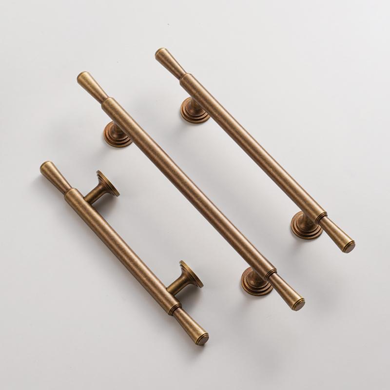 DOOROOM Mässing Möbelhandtag Hem Handskakning Byrå Skåp Högkvalitativ Skåpdörrhandtag Inredningshandtag