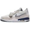 New Jordan Legacy 312 Anti Slip Wear Resistant Low Top Vintage Basketball Shoes Men's White Gray CD7069-124